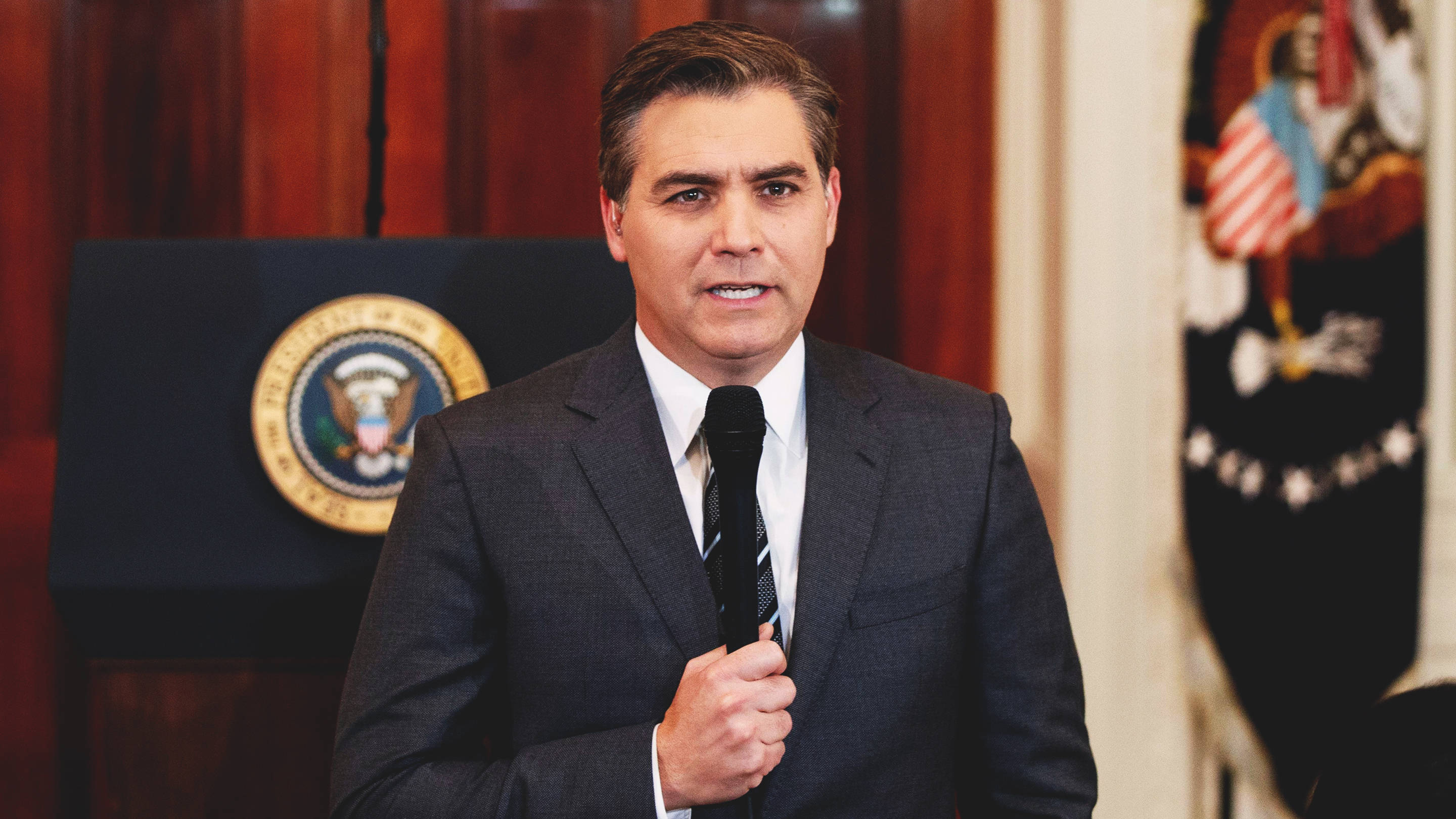 Jim Acosta White House ban Donald Trump