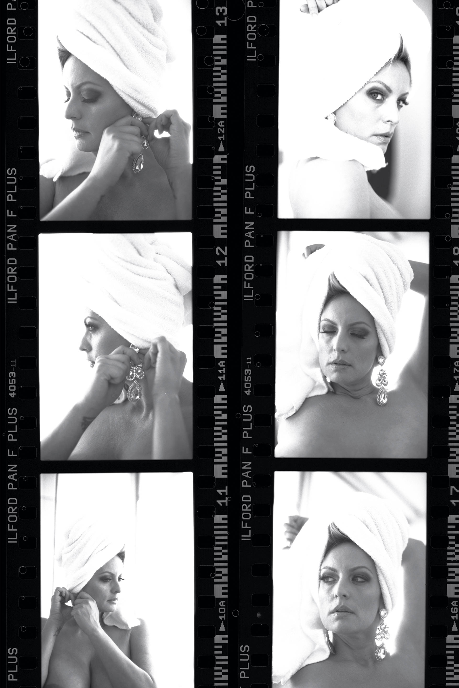Flm strip of Stormy Daniels for Playboy