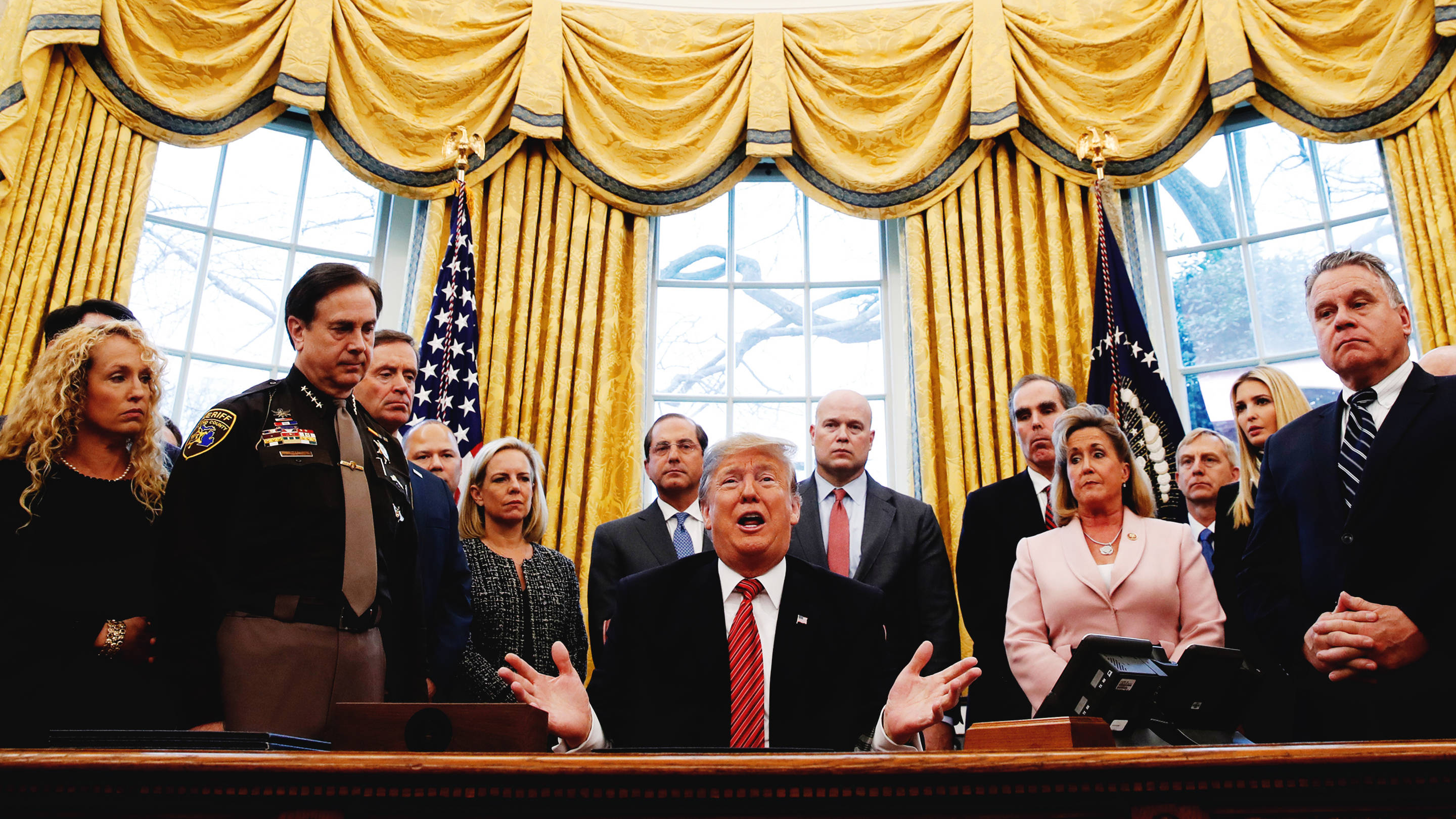 Donald Trump Oval Office playboy