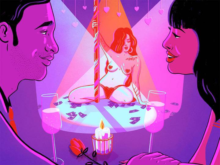 The Key to a Perfect Valentine's Date May Be Your Local Strip Club