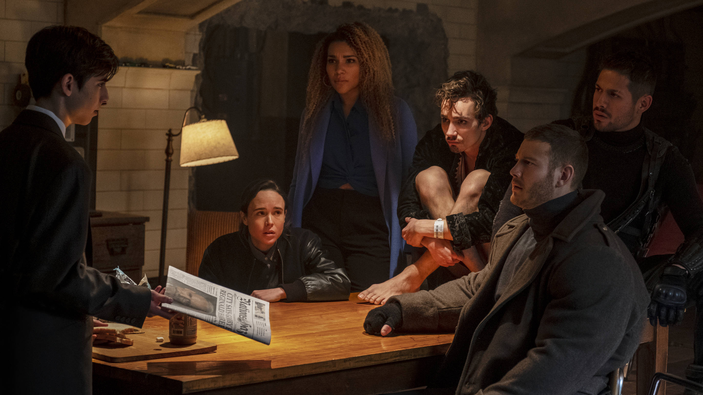 Ellen Page in Umbrella Academy