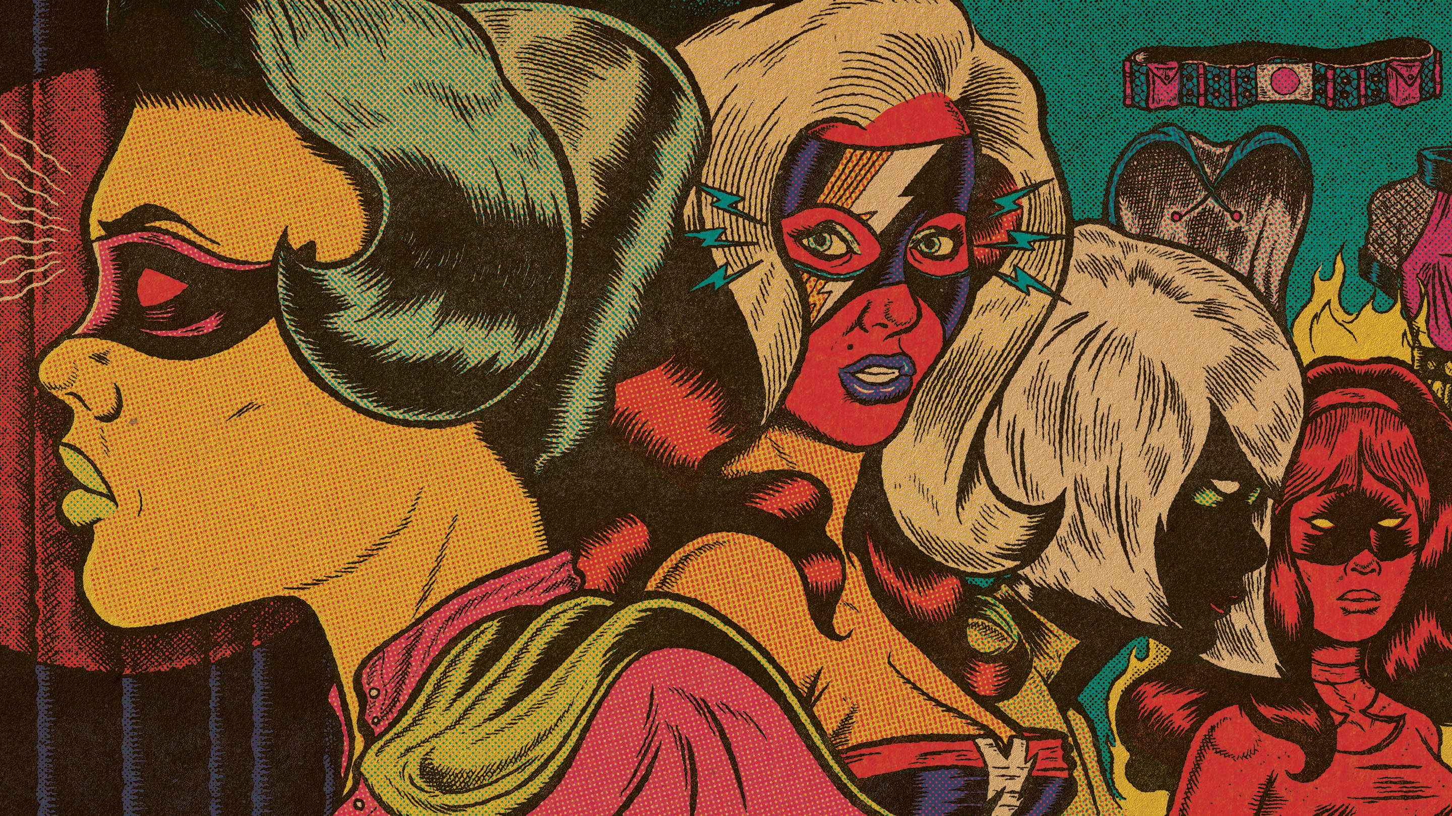 Captain Marvel and female superheroes
