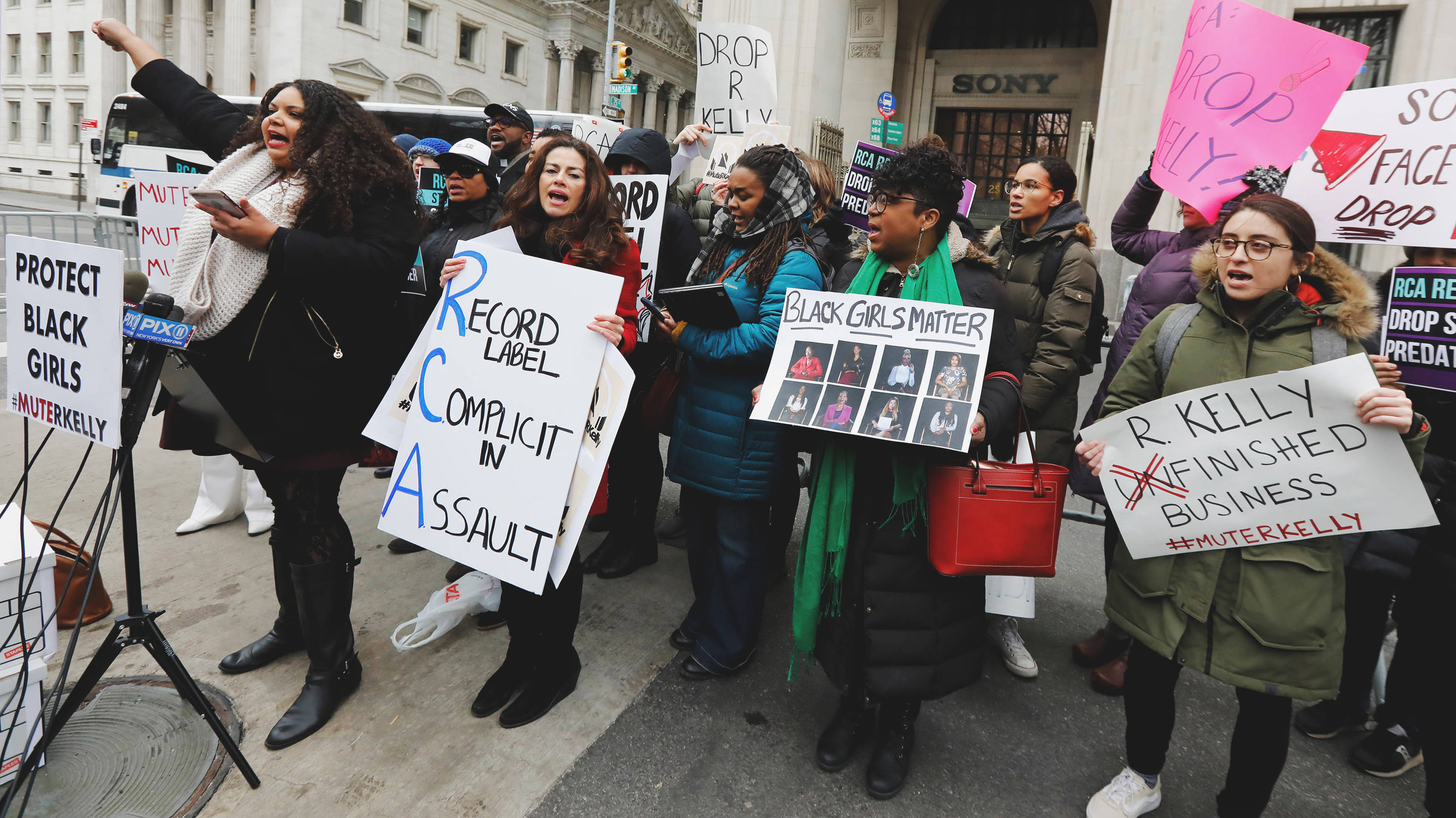 Women protesting