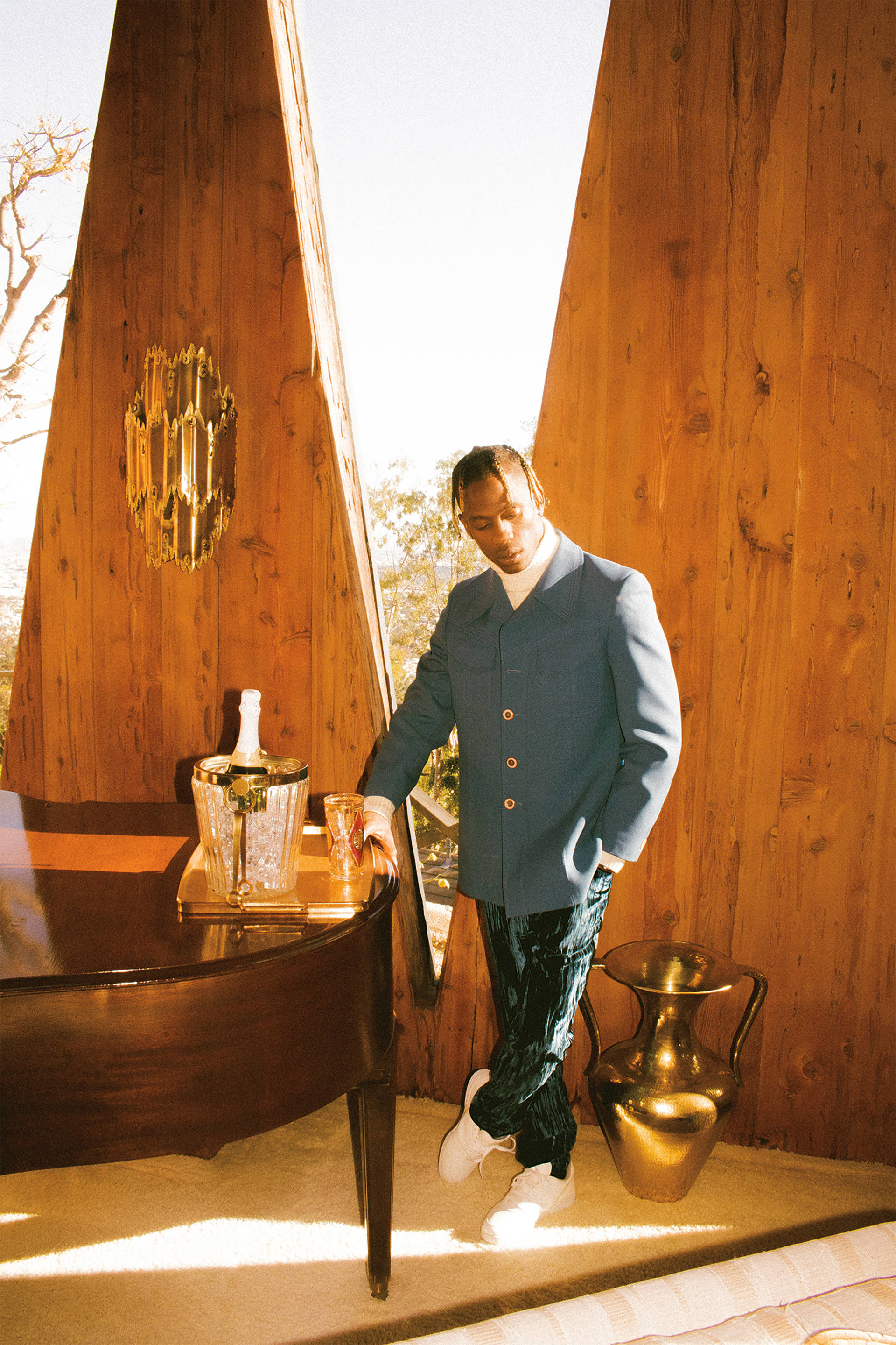 Travis Scott for Playboy