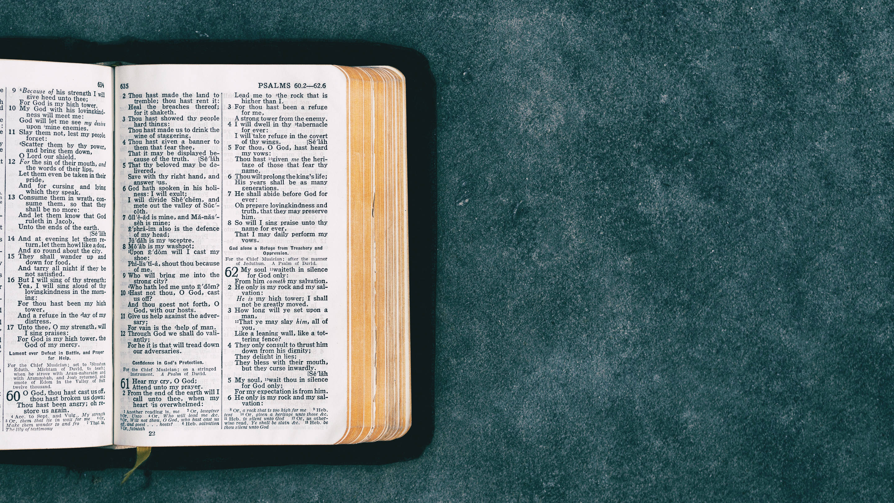 Bible open