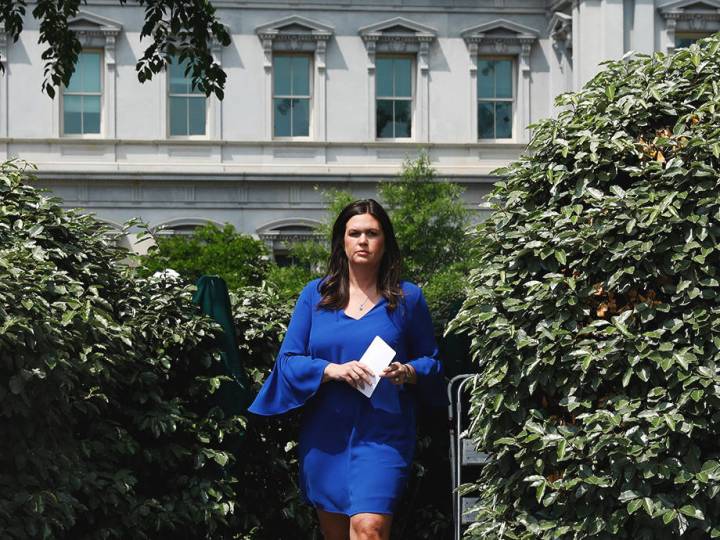 An Ode to Sarah Huckabee Sanders From the 'Enemy'