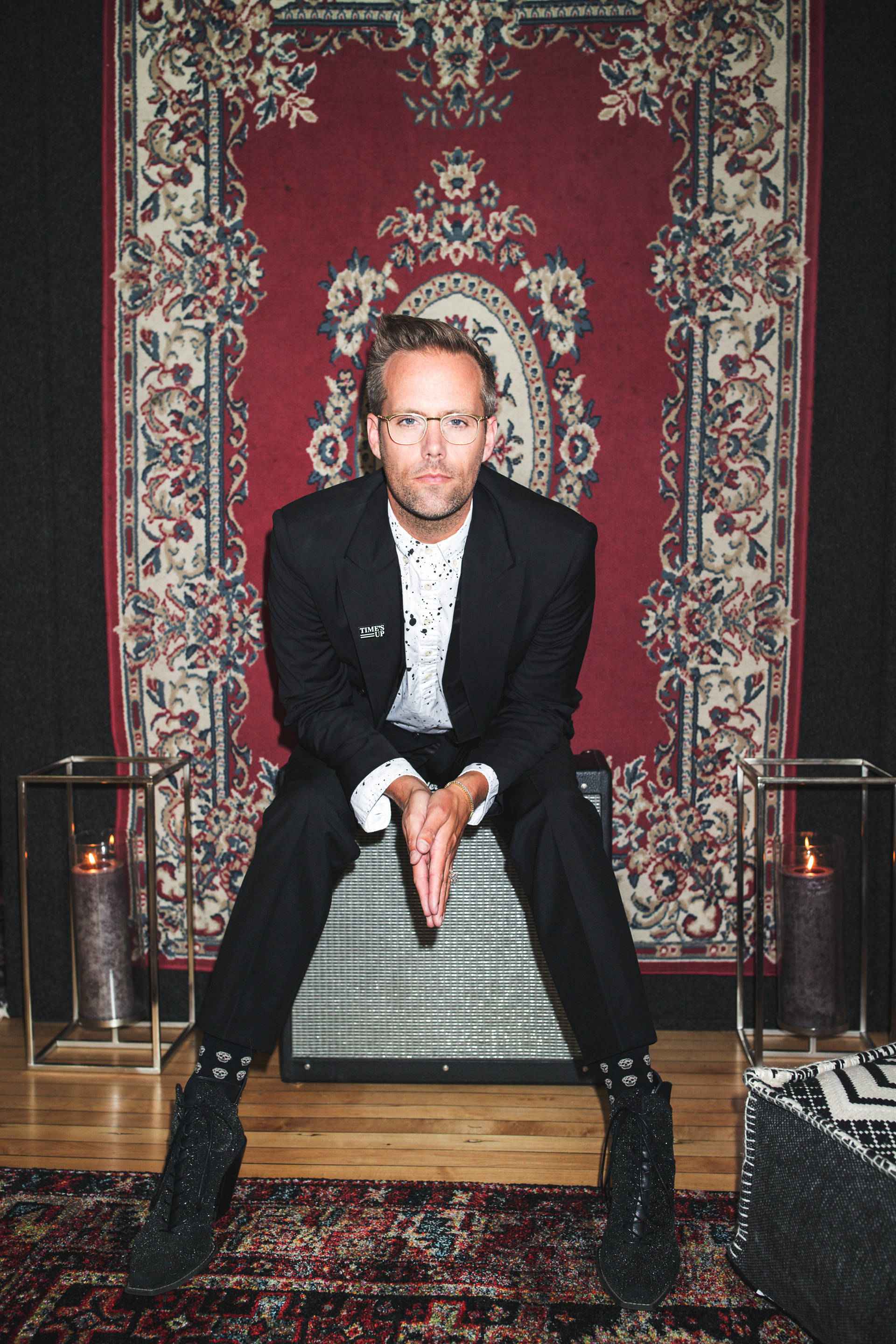Justin Tranter for Playboy at Chicago Academy of the Arts