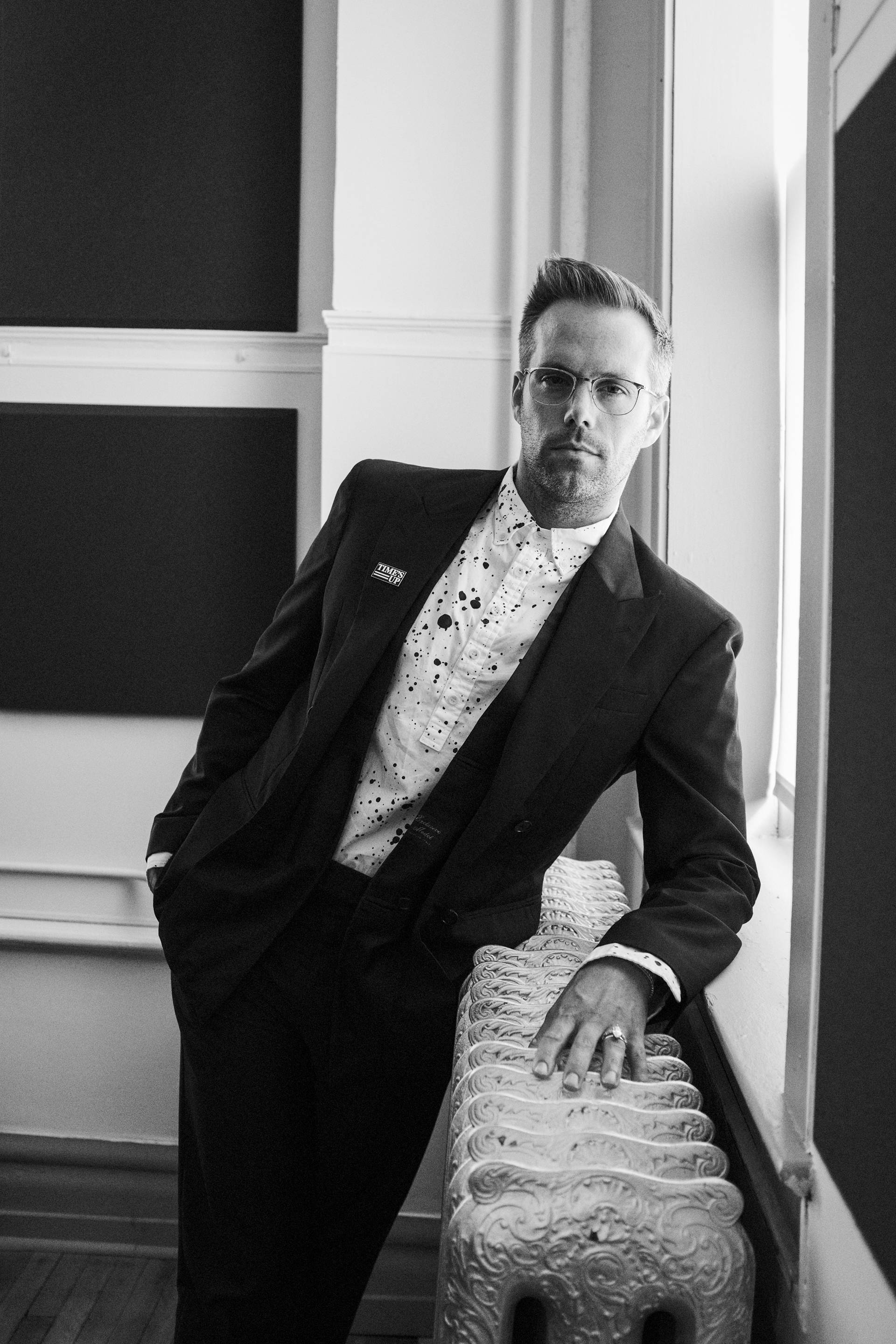 Justin Tranter for Playboy at Chicago Academy for the Arts