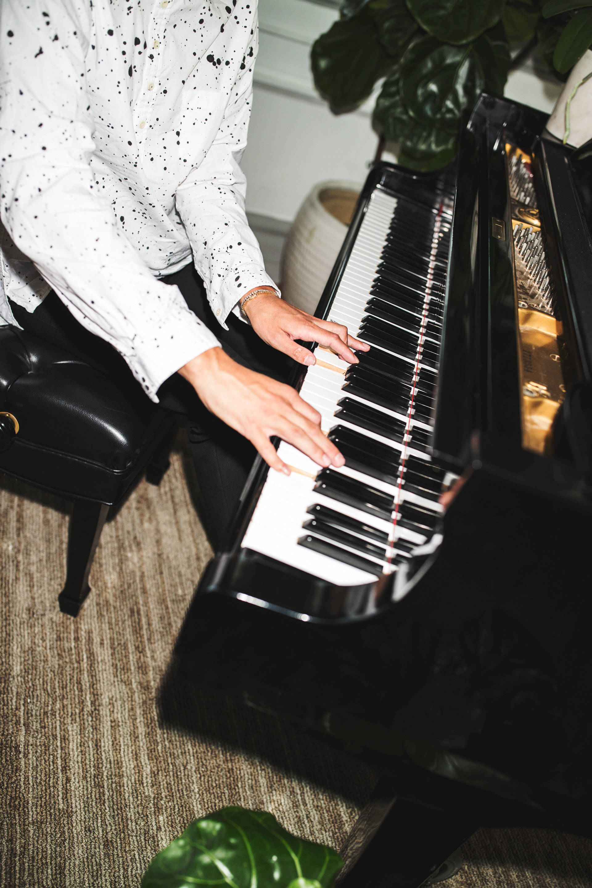 Justin Tranter for Playboy at Chicago Academy for the Arts